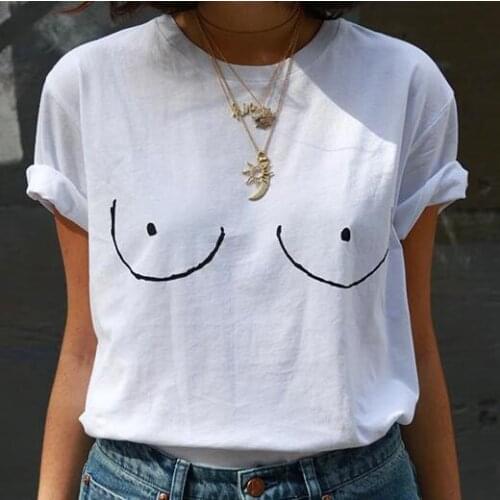 Funny TITTIES BOOBS BOOBIES Print New Women Tshirt Cotton Casual Shirt For Top Tee Girl Hipster Latest Drop Ship F504