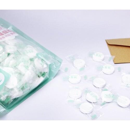 Facial Cotton Compressed Masque Disposable Facial Masks Papers Women Make Up DIY Natural Skin Care Wrapped Masks