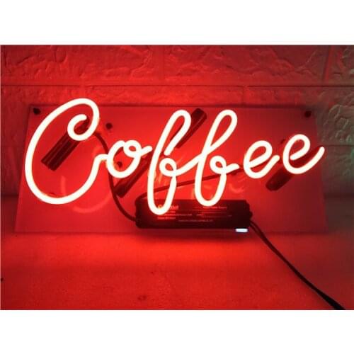 Coffee neon signboard this is where the magic happens neon bulb signboard iconic beer bar wall custom lights advertise Letrer