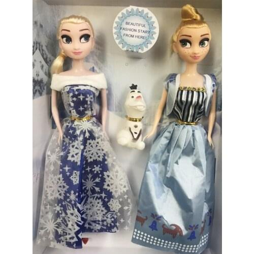 Doll Anna Toy Retail Wholesale Pretend Gift Girl Child student Accompanying EN71 Certified Cute Fashion Birthday Precious Dress