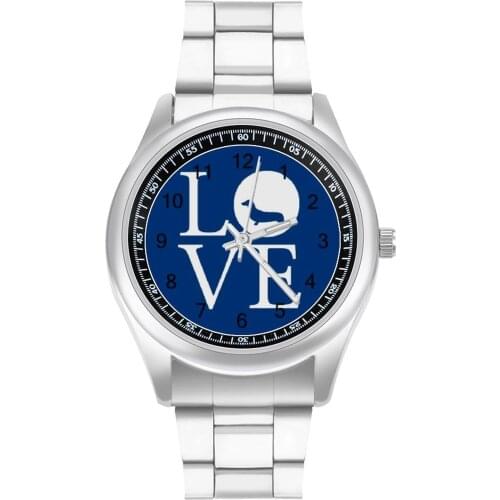Dachshund Quartz Watch Classy Boy Wrist Watch Design Stainless Fishing Affordable Wristwatch