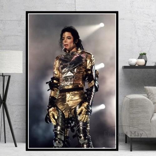 Michael Jackson Rip Musician King Star Canvas Painting Posters And Prints Wall Art Picture Nordic Decoration Home Decor Quadro