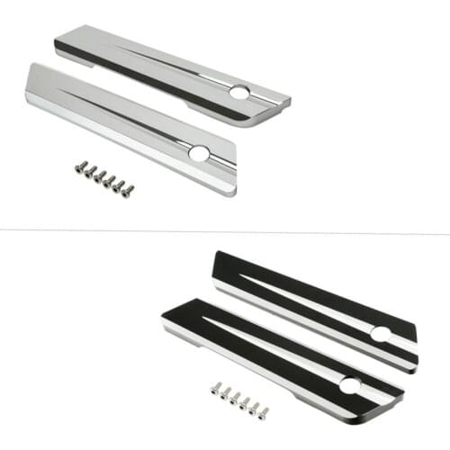 Motorcycle Saddlebags Hinge Latch Covers For Harley Touring Electra Road Street Glide King 2014-2020