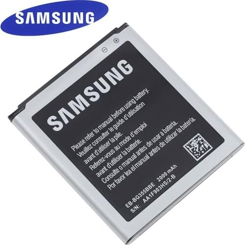 Original Samsung Phone Battery For Samsung Galaxy Core 2 G355H SM-G3556D G355 G3559 G3558 G3556D EB-BG355BBE 2000mAh