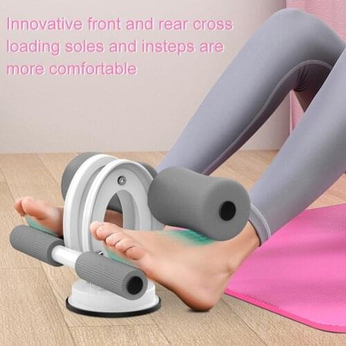 Sit Up Bar Suction Floor Exercise Stand Padded Ankle Support Sit-up Workout Equipment for Home Gym Fitness Work Travel Gear
