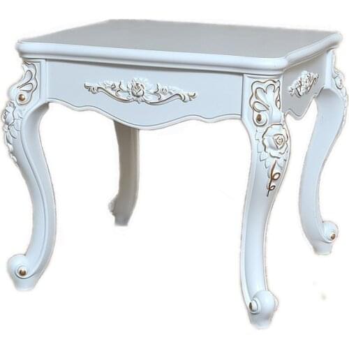 Living room simple home American style small table European sofa side cabinet small square table coffee table side table