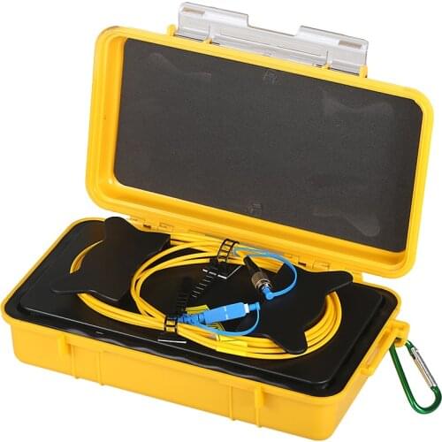 SC/FC--UPC SM 500/1KM/2KM OTDR Dead Zone Eliminator,Fiber Rings ,Fiber Optic OTDR Launch Cable Box 1310/1550nm Free shipping
