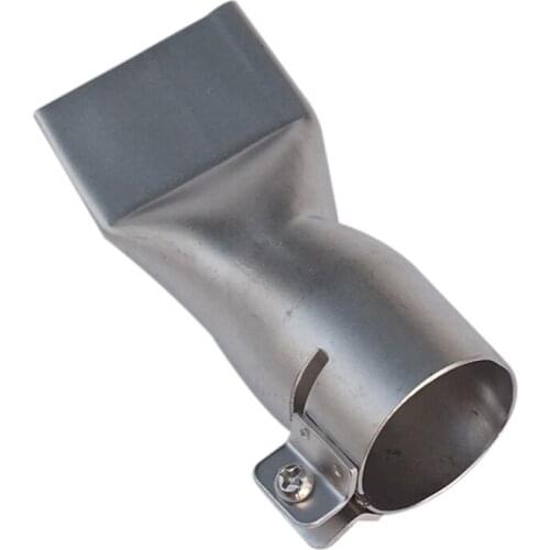 SHGO HOT-40mm Flat Wide Mouth Tubular Nozzle For Plastic Welding Gun/Hot Air Heat /For Plastic Welder Mouth