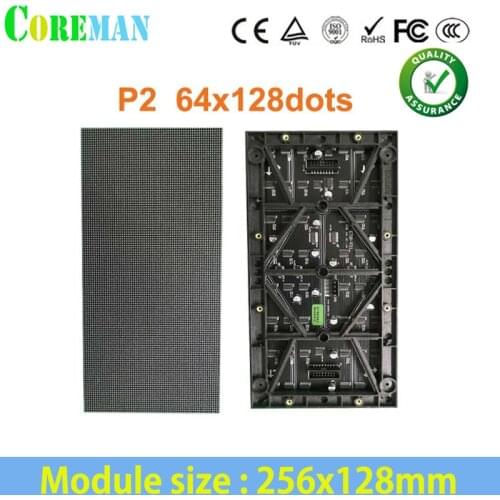 Kinglight LED Outdoor /Indoor Panel P2 Full Color Led RGB Led Module Video Animation Led Display Panel P2 Led Poster Display