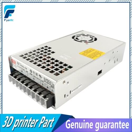 Top Quality BLV MGN Cube 3D Printer Power Supply Geniune Meanwell PSU SE-450-24 24V 18.8A 450W For BLV MGN Cube 3D Printer Parts