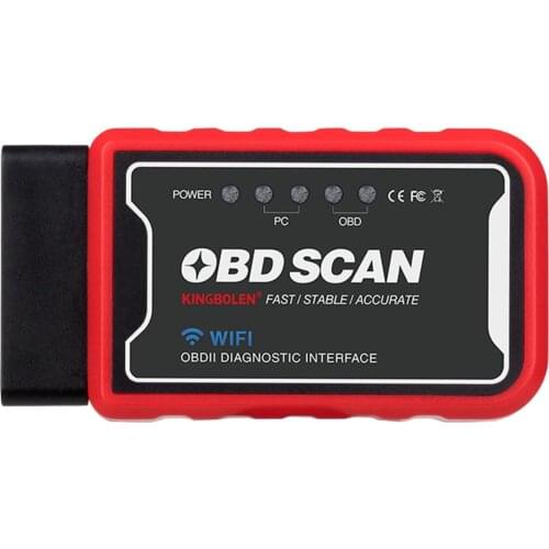 High quality OBD II ELM327 V1.5 SCAN car fault diagnosis for Android & Apple iOS PIC25K80 chip OBD2 ELM 327 tester free ship
