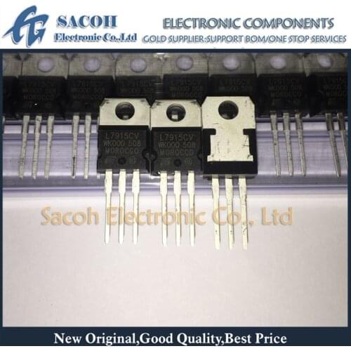 Free Shipping 10Pcs L7912CV L7912 7912 L7915CV L7915 TO-220 1.5A 12V/15V Positive Voltage Regulators