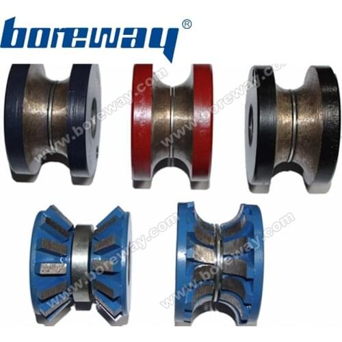 Boreway High quality the V40*M12/A40*M12 diamond router bit sets for grinding granite Free Shippingg