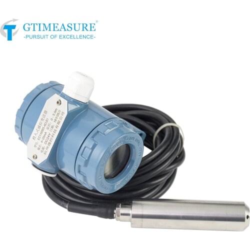 Liquid Level Gauge Sensor Stainless Steel Probe Hydrostatic Water Tank Level Transmitter 4-20mA/RS485