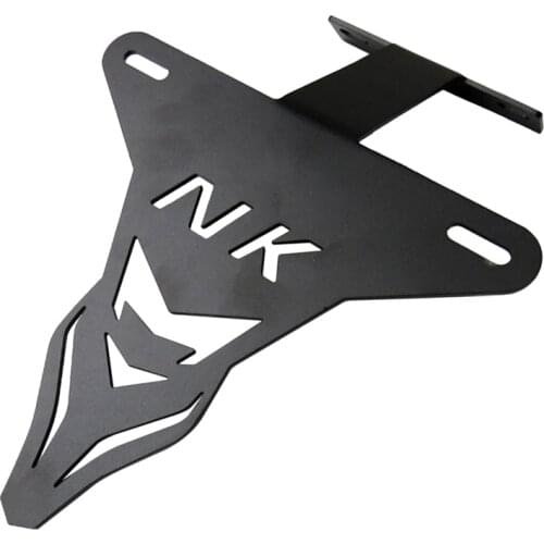 Motorcycle Black License Plate Bracket Holder Mount for CFMOTO NK 250