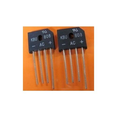 Free shiping 10PCS SEP Bridge Diode Rectifier KBU808 KBU-808 8A 800V