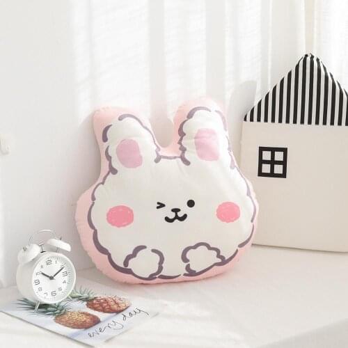 Cute soft plush animal rabbit pillow bunny toy baby kid girl pillow pet toy