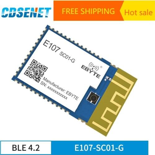 BLE 4.2 Module Gate way CC2640 ISMCDSENET 2.4GHz E107-SC01-G Star Network LP Data Acquisition RSSI Wireless Communication Module