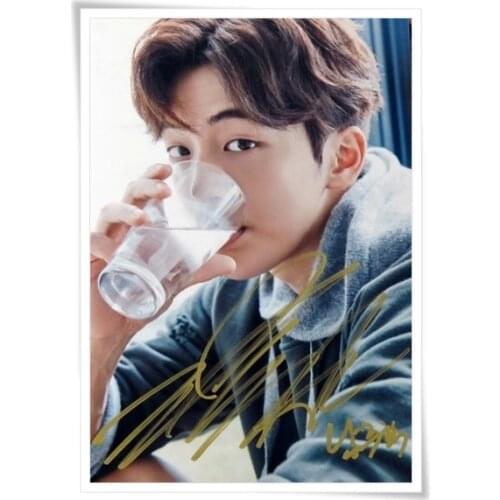 Nam Joo Hyuk autographed signed photo picture 4*6 inches freeshipping 12.2016 03