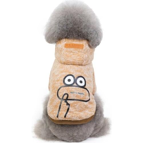 New Autumn Winter Dog Clothes For Small Dogs Boy Girl Teddy Coat Fleece Keep Warm Thick Hoodie Jacket Puppy Outfit Pet Clothing