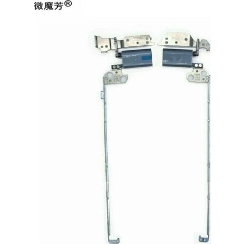 New Laptop LCD Hinges for Dell P25T LCD Hinges Left Right Set with the Gray Middle Part Laptop Repair Part