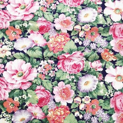 Retro Upholstery Cotton Fabric 100% cotton twill fabrics for DIY Sewing textile tecido tissue patchwork bedding Material