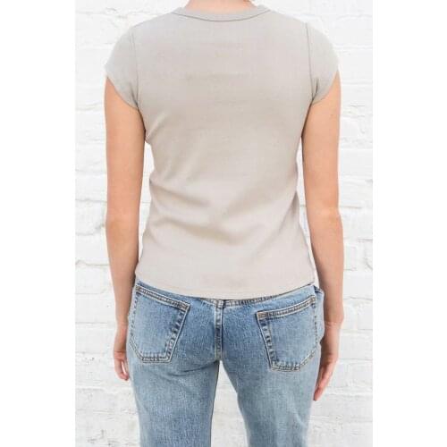 Casual Women Soft Cotton O Neck T-shirt 2021 Summer Fashion Ladies High Street Slim T-shirt Female Letter T-shirt Top