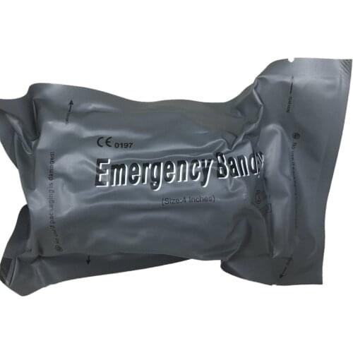 6 Inch Israeli Bandage, Sterile Compression for Battle Dressing First Aid IFAK Trauma Military, 2-Pack