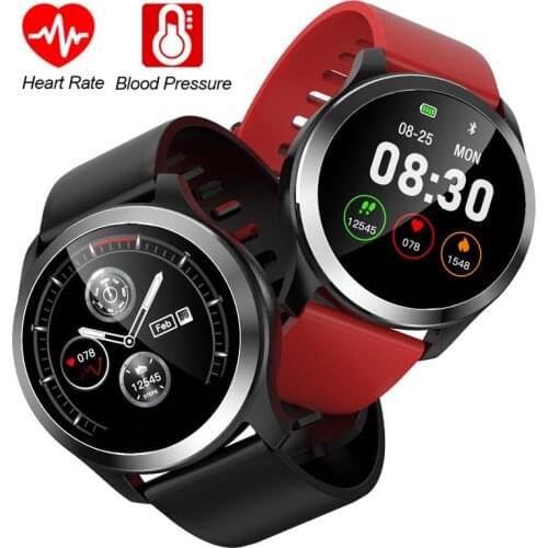 Color LCD Smart Bracelet Blood Pressure Heart Rate Monitor PPG+ECG Smart Sport Watch Fitness Tracker IP68 Waterproof Wristband