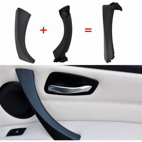 Inner Door Handle Armrest Panel Pull Trim Cover For BMW Series 3 E90 E91 51417230850 51419150335 51419150340