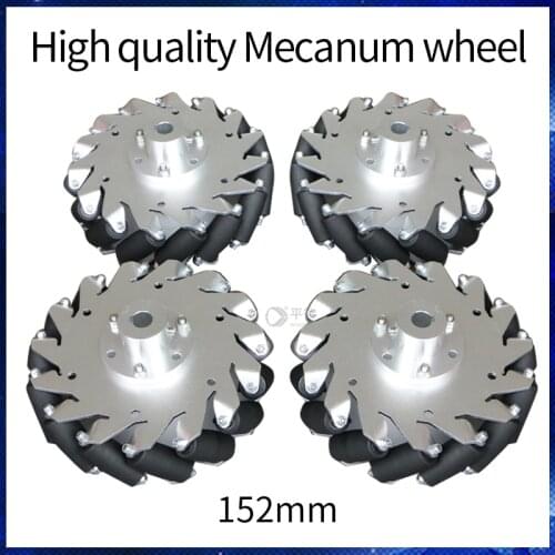 Omni wheels 152 mm A set of 4 Mecanum wheels 152 mm
