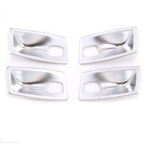 Car Interior Door Handle Bowl Frame Protective Cover for-BMW 5 Series E60 2004 2005 2006