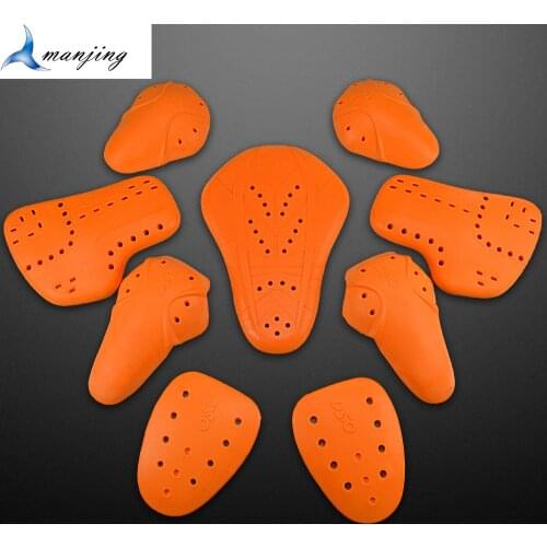 CE Level 2 Motorcycle DSO Back Chest Protector jacket insert Armor Shoulder Elbow Knee Memory slow rebound protector armor