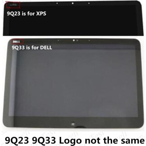 12.5'' LCD Screen For DELL XPS 12 9Q23 9Q33 LCD Touch Screen Assembly LP125WF1 SP A2 A3 A1 LP125WF1 SP E3 1920*1080