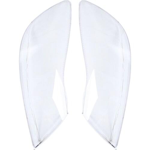 1 Pair Car Left & Right Waterproof Clear Headlight Lens Cover Replacement Dust-Proof Headlight Shell Cover, for Skoda Octavia 10