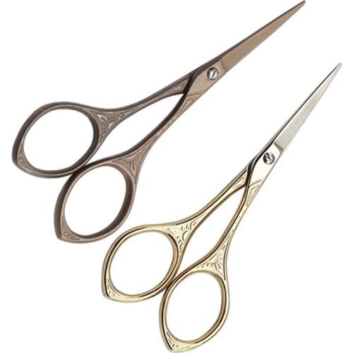 1Pcs Vintage Antique Sewing Cross Stitch Tailor Scissor Handicraft Retro Fabric Cut Trim DIY Household Sewing Tool