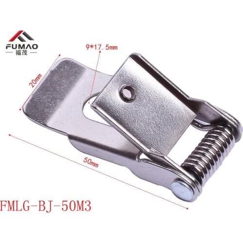 2 Pieces/lot metal panel clip metal bracket for recessed lights spring clips fasteners Length 50-54mm