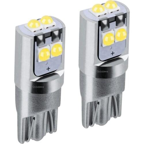 2PCS T10 W5W New Super Bright LED Car Dome Reading Lamps WY5W 168 501 2825 Auto Turn Side Lights Wedge Parking Bulbs
