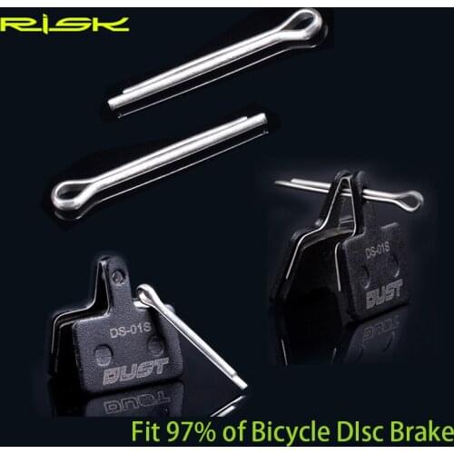 20pc Bicycle Disc Brake Pad Lock Pins Universal MTB Road Bike Brake Pads plug Stainless Steel Non-slip Lock Pin For SHIMANO/AVID