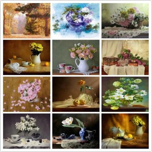 5D Art Decoration High Luxury Diamond Painting Nordic Style Cross Stitch Set Bead Embroidery Painting Home Decoration Square