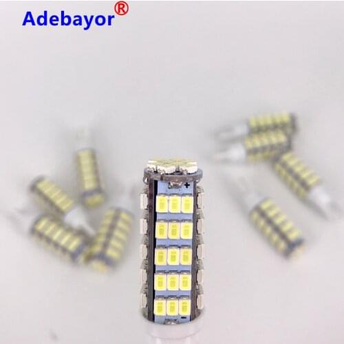 6Pcs 68 SMD T10 W5W 3020 LED 1206 LED Car 68smd 194 927 168 Side Wedge Lamp Marker Bulb License plate lights DC12V 24V