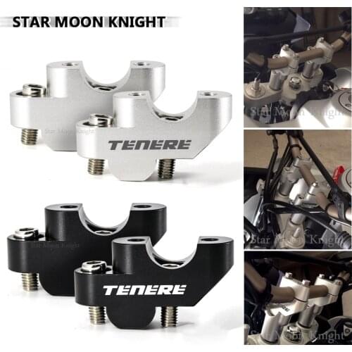 For YAMAHA XT660Z Tenere XT 660 Z Motorcycle Accessories Handlebar Risers Clamp Mounting Clamp Mount Riser Clamps