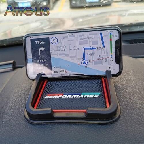 Car Non-slip Pad phone Holder Mat For Suzuki Swift Volvo XC60 S60 XC90 V40 V70 Jeep Renegade Wrangler JK Compass Grand Cherokee