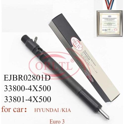 ORLTL INYECTOR COMMON RAIL EJBR02801D CAR FUEL INJECTOR (33800-4X500) AND EJB R02801D FOR TERRACAN,CARNIVAL, SEDONA2.9L CRDI