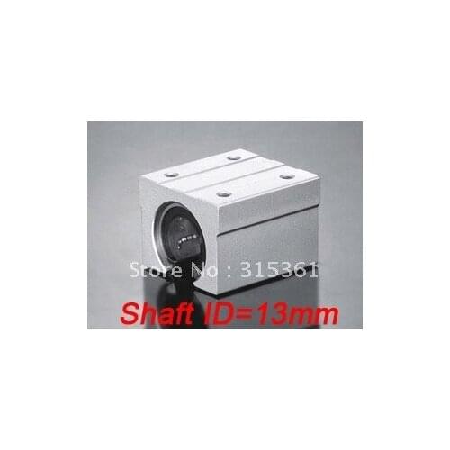 Free Shipping 10PCS/Lot SBR13UU 13mm Open Linear Bearing Slide Linear Motion Block XYZ CNC SBR