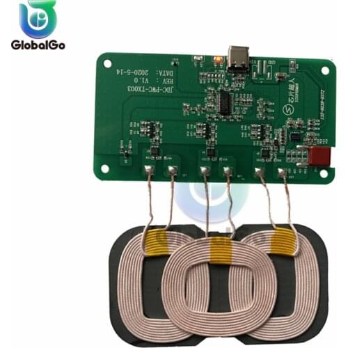 12V 5V 2A Qi Wireless Fast Charger Charging Transmitter Module Circuit Board 5W/10W/15W/18W/20W + Coil FOR CAR iPhone