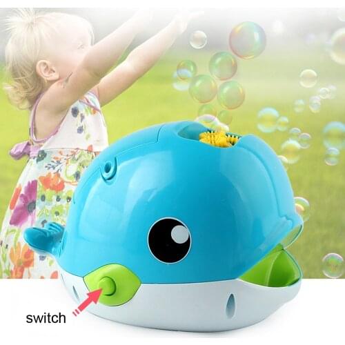 Childrens Toys Bubble Machine Automatic Bubble Machine Blower Bubble Maker 2000+ Per Minute for Kids Toy Children Gift 50ml