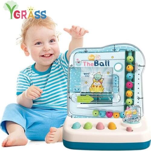 Kids Math Toy Color Match Games Cognitive Card Montessori Early Learning Machine Children Educational Toys With Musical Light