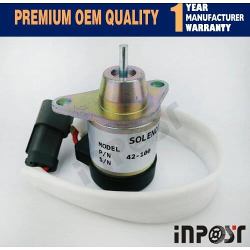 For Thermo King Solenoid stop fuel 1500-3076, 42-100 - Free shipping