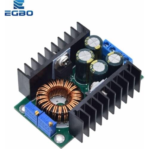 EGBO DIY Electric Unit High quality C-D C CC CV Buck Converter Step-down Power Module 7-32V to 0.8-28V 9A 300W XL4016